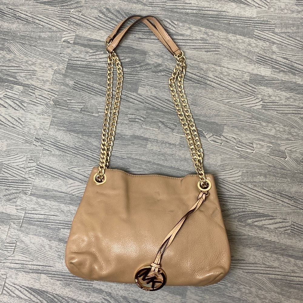 Michael Kors Chain Straps Jet Set Crossbody/Shoulder Bag